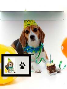 3-Color Wooden Pet Memorial Photo Frame - Exclusive Cat & Dog Photo Frame, Pet Memorial Design, Pet Loss Memorial Gift, Perfect As A Sincere Gift For People Who Have Lost Their Pets - Multicolor - View 4