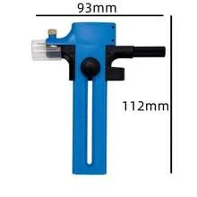 Cortador Cutter De   Circular 1 A 15 Cms Azul - Azul - Ver 3