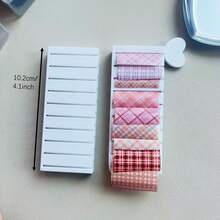 Nail Foil Storage Box, Nail Transfer Foil Storage Box, Essential For Nail Artists, Nail Supplies, Nail Consumables, Portable Colorful Display Rack, Suitable For Home And Nail Salon, Nail Tool Storage Box, Salon Exclusive - Multicolor - View 3