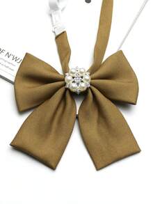 1pc Square Collar Bow Tie Suitable For Shirts, College Style, Daily, Party, Gift, Streetwear - Multicolor - View 20