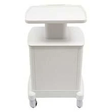 Ubfhonsi Utility Cart, Mobile Storage Cart, Commercial Hospital Office Lab Cart - White - View 7