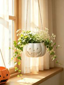Artesanías de resina, decoración colgante de calabaza blanca y naranja, decoración del hogar, decoración del hogar de otoño, decoración del hogar de estilo moderno para días festivos - Colección de calabazas - Ver 3
