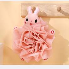 1pc New Large Duck Bath Sponge, Durable Non-Shedding Mesh Bath Ball, Soft Cartoon Foaming Bath Net, Wholesale Bath Flower Ball - View 7