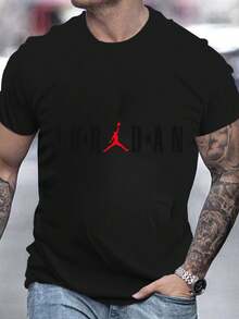 Men T-Shirts - 黑色 - 查看 11