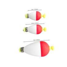 Oval-Shaped Large Belly Weighted EPS Float, Suitable For Long-Distance Casting And Lead Sinkers Fishing, Unique Design Foam Float - Multicolor - View 9