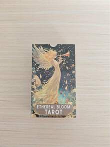 1 Set 78 Tarot Cards With Guide Manual, Complete Oracle Card Deck Suitable For Self-Exploration And Divination, Elegant Ethereal Artistic Tarot Set Suitable For Beginners And Collectors, Gift For Teens And Adults 14+ (Card Colors May Vary Slightly) - Multicolor - View 12