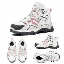 NIEION Women Work & Utility Shoes - Pink - View 2
