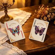 Butterfly Themed Playing Cards, Exquisite Design, Ultra-High Definition Printing, High-End Quality, Suitable For Family Gatherings And Friends Parties - Multicolor - View 7