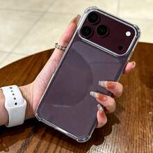 Transparent Four-Corner Anti-Fall Non-Yellowing Soft Case Compatible With IPhone 18 Pro 18 Pro Max, Anti-Fall Anti-Shock Clear Phone Case Suitable For IPhone 17 Pro Max 16 Pro Max 17e 16e 15 13 14 Plus 11 12 Mini XS Max XR - Clear - View 7