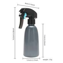 1pc Refillable Fine Mist Trigger Spray Bottle, Smooth Press Uniform Continuous Spraying Empty Water Sprayer For Hair Styling, Home Cleaning, Plant Watering - Multicolor - View 7