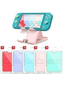 1pc 3-In-1 Universal Game Controller Stand And Headphone Holder, Can Hold 2 Game Controllers And 1 Headphone Simultaneously, Saves Desktop Space, Headphone Storage Rack, Suitable For Gamers And Daily Users - Multicolor - View 2
