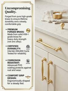 11/14/21cm, Copper Brushed Gold T-Shaped Cabinet Handle, Modern Luxury High-End Wardrobe Handle, Durable Zinc Alloy Cabinet Drawer Door Handle - Comfortable Grip, Sturdy And Durable, Elegant Design, Easy Installation, Suitable For Home And Office Drawers, Cabinets, Wardrobes, Desks. Versatile Durable Cabinet Furniture Handle, Easy To Install Practical DIY Men's Tool - Multiple Styles - View 9