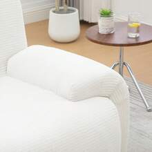 Chaise Lounges - 象牙色 + 雪尼爾 + 1 個座位 - 查看 10