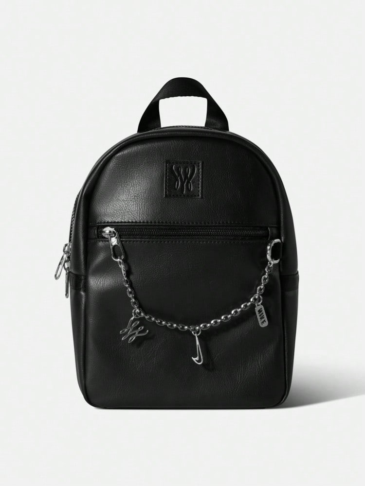 Nike Unisex NK HERITAGE MINI BACKPACK SWDC Backpack IH0731-010 - Black - View 1