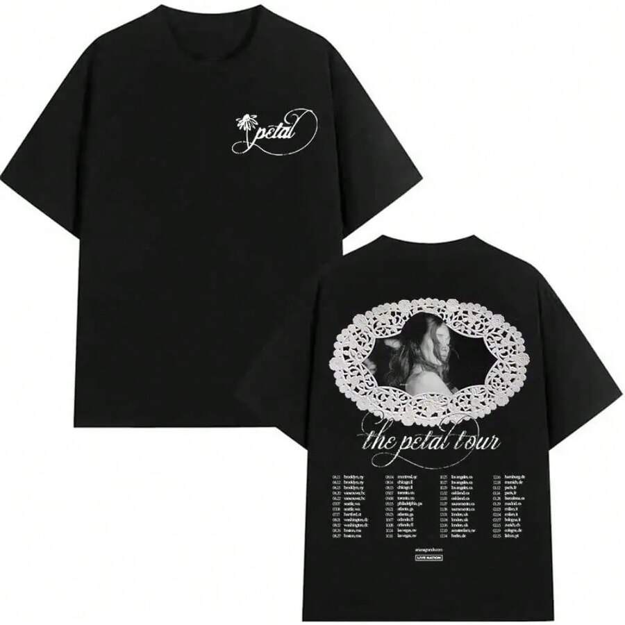 Women T-Shirts - 黑色 AG7 - 查看 1