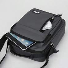 1pc Vertical Business Men's Crossbody Bag, Summer Casual Travel Shoulder Bag, Daily City Commute Small Square Bag, Phone Bag, Anti-Theft, EDC Sling - Crossbody Bag - View 7