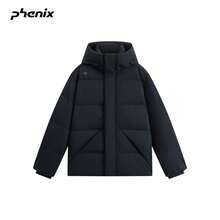 Phenix 2025FW Winter 90% Goose Down Padded Coat For Women, 700FP Water-Repellent Coat - Black - View 4