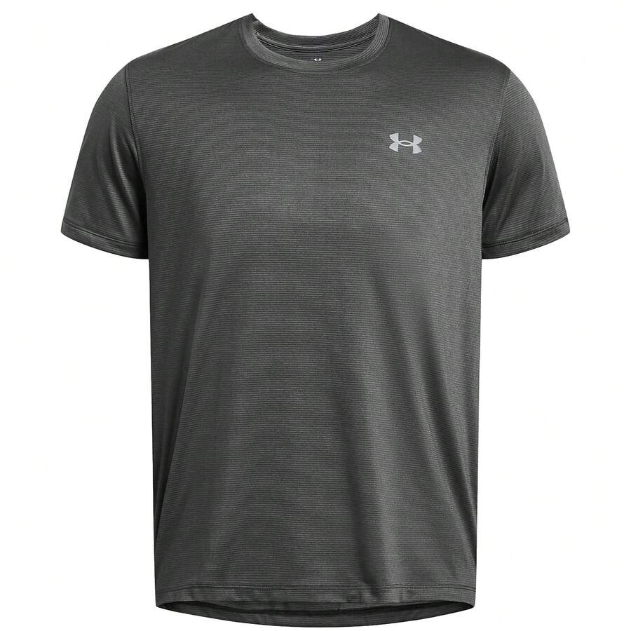 Under Armour Mens Tech T-Shirt - Castle Rock Grey/Grey - View 1
