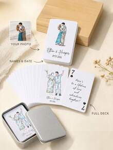 Customized Photo Commemorative Cards / Photo Memory Cards, Suitable For Collecting Souvenirs, Gift Ornaments, And Commemorative Card Decks. - Multicolor - View 3