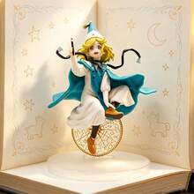 Witch Hat Atelier Coco Anime Figure, Magician Girl Sitting On Magic Circle PVC Statue, 16CM Collectible Figurine, Desktop Ornament Gift For Anime Fans - A - View 3