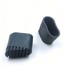 2pcs-4pcs Oval Shaped Ladder Feet Covers Black, Home Ladder Covers, Suitable For 20*40 Oval Tube Outer Diameter, Inner Diameter In Mm, Anti-Slip Wear-Resistant Protective Covers - C - View 8