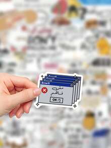 57 miếng nhãn dán điện thoại meme Ả Rập, chất liệu PVC, thiết kế thẩm mỹ sáng tạo, phù hợp cho ốp điện thoại, máy tính bảng, laptop, vali, ô tô, sổ tay, mũ bảo hiểm, đàn guitar, ván trượt, hộp lưu trữ, máy tính - 57 CÁI - Xem 11