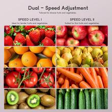 QCen Powerful Centrifugal Juicer, 500W, With Wide Mouth 3" Feed Chute For Fruits & Vegetables – Easy To Clean, Stainless Steel, Red, Ideal For Everyday Juicing And Fast Morning Drinks - 青碧色 - 查看 3