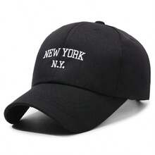 BONNY BOOM 3件裝 NEW YORK N.Y. 刺繡棒球帽卡車帽，中性 Y2K 戶外防曬可調節旅行度假禮物，適合朋友家人，適用萬聖節、聖誕節、感恩節、返校季、學生開學季、情人節、父親節、母親節、教師節、嘉年華、單身派對、新娘婚禮用品 - 3pcs-new york - 查看 6