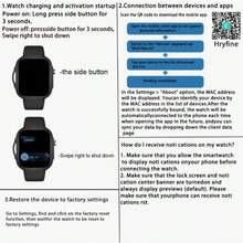 AQMWWG New Unisex Smart Sports Watch, Supports Multiple Languages, Wireless Calling/Message Reminder/Alarm/Music/Photo/Multiple Sports Modes, LED Outdoor Light, Customizable Watch Face, Ideal Gift Choice For Various Holidays. - View 6