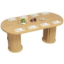 Extendable Dining Table, Versatile Kitchen Table With Metal Handles, Space-Saving For Small Spaces, Multifunctional Table, Hidden Storage, Dark Brown, 149.8-189.7 Cm - 自然的 - 查看 5