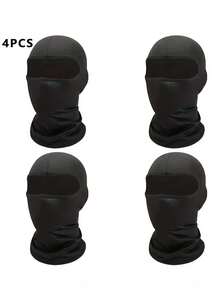Balaclava Tahan Angin dan Bernapas 6pcs/4pcs/1pc - Masker Ski Poliester Elastis, Tersedia Berbagai Warna, Cocok Untuk Pria Dan Wanita, Sempurna Untuk Mengendarai Motor, Bersepeda, Snowboarding Dan Kostum Halloween - MultiWarna - View 10