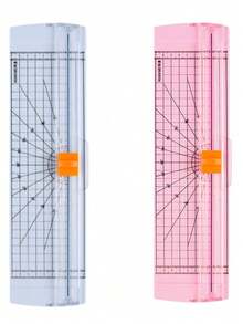 Multifunctional Paper Cutter, Can Emboss, Cut Dashed Lines, Cut Wavy Lines, 360 Degree Rotation, Suitable For Handmade Card Cutting, Art Tools, Scrapbooking, Back To School Supplies, School Supplies - A - View 11