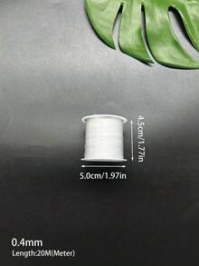 1pc Non-Elastic Fishing Line/DIY Jewelry Bracelet Necklace Earring Hair Accessory Stringing Wire 0.2/0.3/0.4/0.5/0.6mm Hanging Decorative Line - Fishing Line - View 13