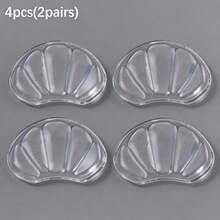 2/4/6pcs Silicone Forefoot & Heel Pads - Comfortable Transparent Insoles, Soft & Non-Slip, Suitable For Standing, Outdoor Activities, Hiking - View 9