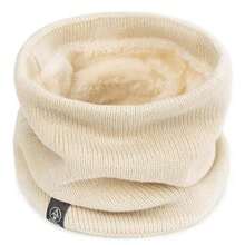 1pc Fashionable Warm Neck Warmer, Autumn/Winter Knitted Neck Scarf, Windproof And Warm - 1pcs - View 5