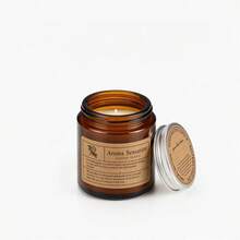 Aromatherapy Candle 4-Piece Set/1-Piece Set, Soy Wax, Plant Fragrance, Anniversary Celebration, Rich Floral Fragrance, Wedding, Valentine's Day Gift, Work, Birthday Gift, Party, Living Room Decoration And Other Scenes. Exquisite Gift Candles - Brown - View 12