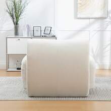 Chaise Lounges - 象牙色 + 雪尼爾 + 1 個座位 - 查看 5