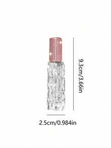 10ml 精緻時尚水鑽噴霧瓶，便攜式可補充香水噴霧器，閃亮水晶裝飾旅行香水噴霧，奢華創意化妝水便攜液體分裝瓶，可補充化妝品分裝瓶，便利水鑽奢華香水筆，口紅造型旋轉可伸縮噴霧瓶，水鑽樣品分裝瓶，口袋尺寸化妝瓶，節日、生日、教師節禮物，返校必備，女孩生日禮物 - 彩色 - 查看 11