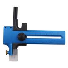Cortador Cutter De   Circular 1 A 15 Cms Azul - Azul - Ver 2
