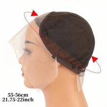 13x4 13x6 4x4 Lace Wig Cap, Adjustable Ventilating Wig Making Cap For DIY Wigs, Brown & Black Available, Halloween - View 4