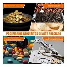 KIT com 4 Mini Balanças Digitais de Alta Precisão Profissional, Medição Exata de 0,001g a 50g, Equipamento Compacto e Versátil para Cozinha, Padaria e Laboratório, sem bateria - cor laranja - Visão 7