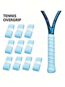 3/5/10pcs Super Comp Racquet Tennis Grip Tape, Anti-Slip Wear-Resistant Absorbent Overgrip, Outdoor Training Replacement Grip, Universal Padel, Badminton, Tennis Racket Sports Accessories - Multicolor - View 34
