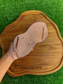 Bainha Tradicional de Couro Legitimo para Faca Campeira ou Similares - Passante no cinto - Haires - Bainha de Couro - Visão 5