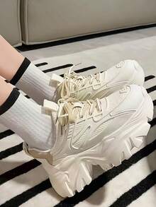 Women Wedges & Platform - Beige - View 4