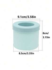 1pc Multi-Cavity Plastic Ice Cube Mold, Minimalist Bucket Design With Lid Ice Cube Tray, Kitchen Gadget - Multicolor - View 11