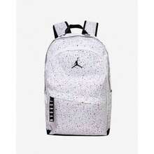 Nike JORDAN AJ Starry Pattern Basketball Backpack For High School Students, Ultra-Lightweight, Foldable, Daily Use, Size: Approx. 30.5*17.8*49.5cm - White/Black/Red - View 5