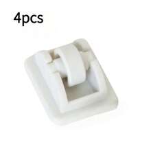 2/4pcs Self-Adhesive Swivel Casters, Plastic Universal Wheels, Home Storage Box Moving Wheels - Multicolor - View 6