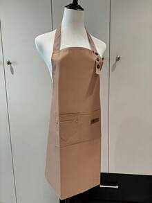 1pc Pocket Kitchen Apron, Neutral Multi-Pocket Cooking Apron, Adjustable, Polyester Material, Suitable For Men And Women Bakers And Chefs, Applicable For Cooking, Baking, Gardening, Coffee Shop, Kitchen, Bathroom, Home, Women's Apron - Multicolor - View 13