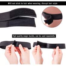 Wig Band For Edges Melt Band For Lace Wigs Adjustable Magic Sticker Edge Slayer Band 3cm Width Elastic Band For Hair Edges - View 6