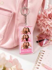 Llavero deportivo personalizado - Foto y eslogan personalizables, hierro duradero con colgante de acrílico, diseño de dibujos animados divertido, regalo ideal para familia y amigos, accesorio de llavero | Llavero personalizable | Llavero duradero, regalo de llavero - Multicolor - Ver 7